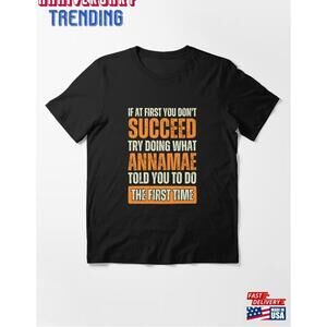 Annamae Personal Funny Essential Tshirt Unisex